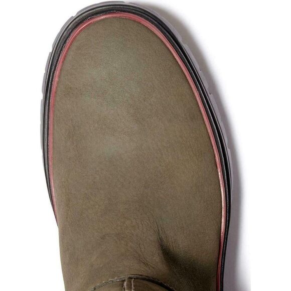 New! Timberland US10 Women's Malynn Side Zip Boots‎ Weather Leather Fabric - Picture 4 of 5